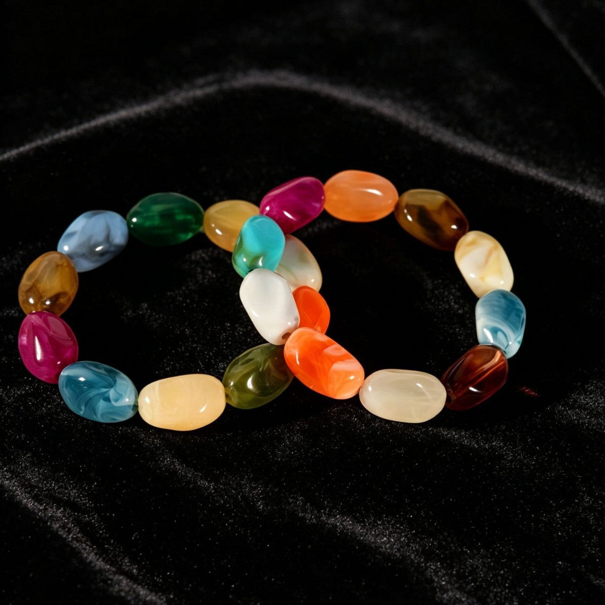 Brazalete de Piedra Acrílica