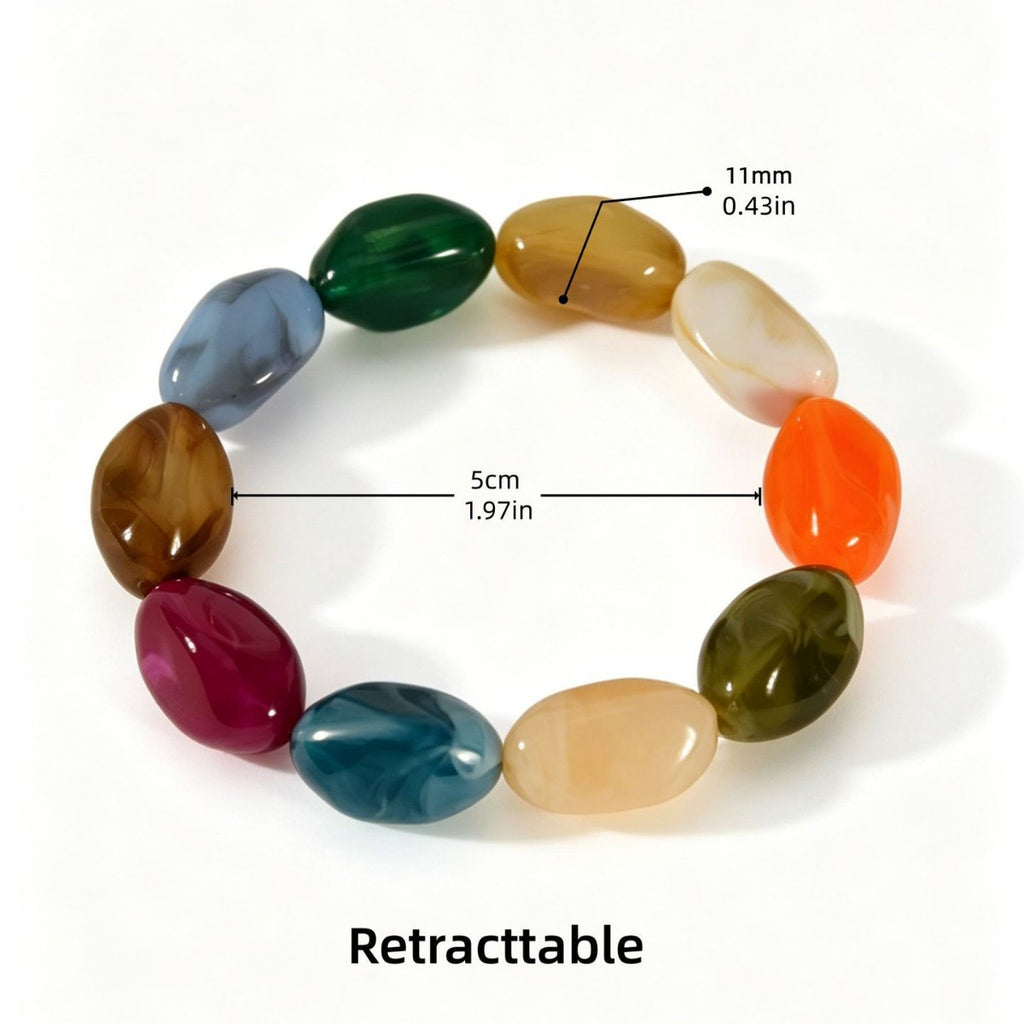 Brazalete de Piedra Acrílica