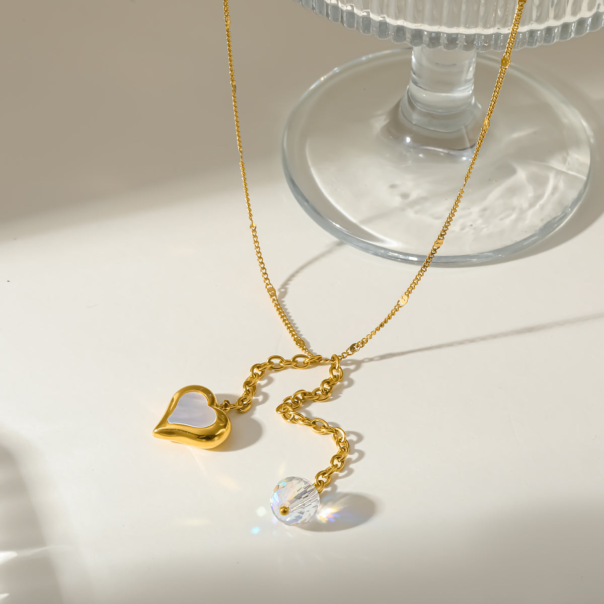 Collar Colgante con Perla - Estilos Variados
